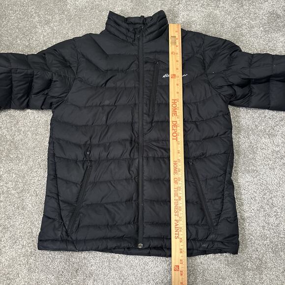Eddie Bauer First Ascent Down Jacket Black Size Small Stormdown 800 - Picture 5 of 9